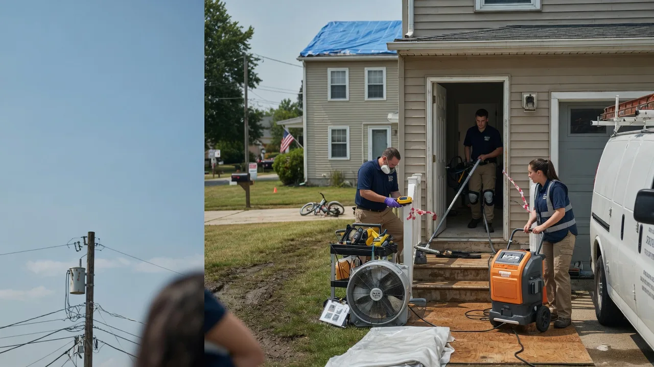 Water Damage Repair in Laotto, IN near me